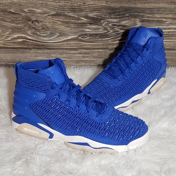jordan flyknit blue